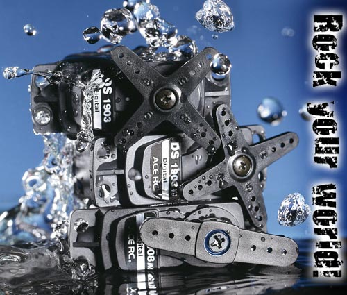 Thunder Tiger Wasser-Resistente Digital Servos