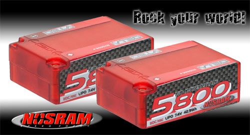 Thunder Tiger LiPo Saddle-Pack 5800 X-TREME