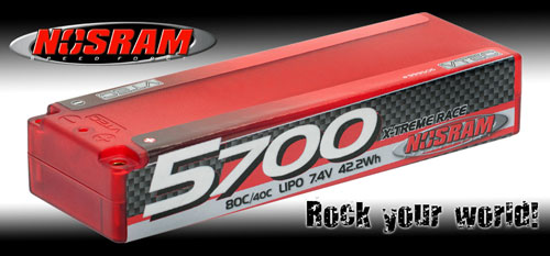 Thunder Tiger LiPo 5700 X-TREME Hardcase