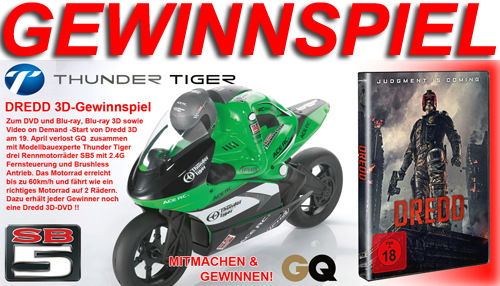 Thunder Tiger TT & GQ Gewinnspiel
