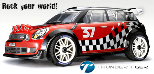 Thunder Tiger Tomahawk XL WRC Mini Cooper