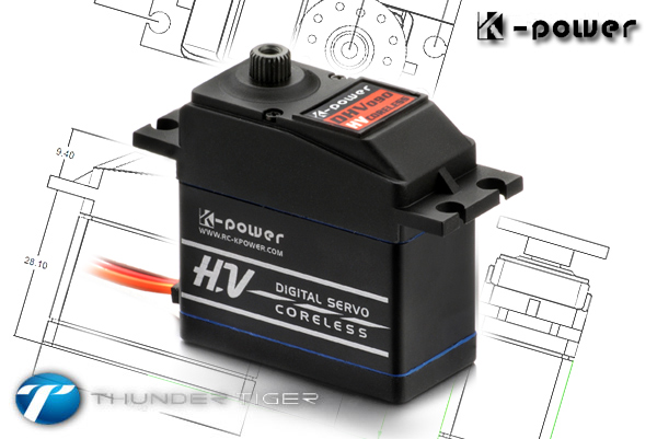 Thunder Tiger K-POWER HV Digital Coreless DHV090 