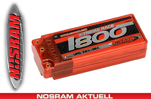 Thunder Tiger Nosram LiPo 1800 7.4V 28C