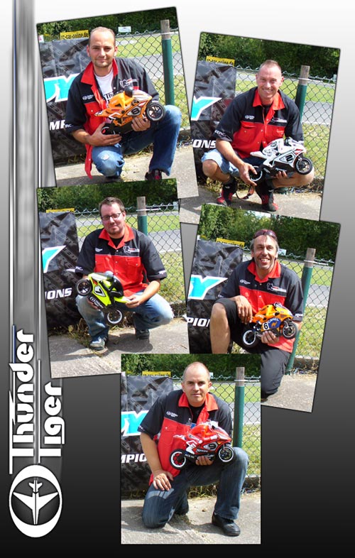 Thunder Tiger R/C-Bike WM Grenoble/Frankreich