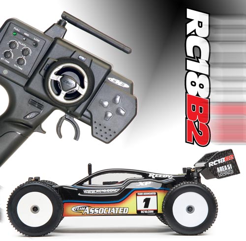 Thunder Tiger Asso RC18B2 4WD 1:18 2.4GHz
