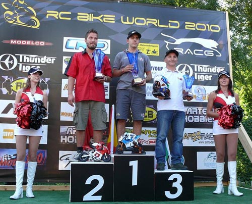 Thunder Tiger R/C Bike WM Siegerehrung