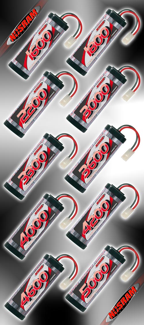 Thunder Tiger NOSRAM Power Packs