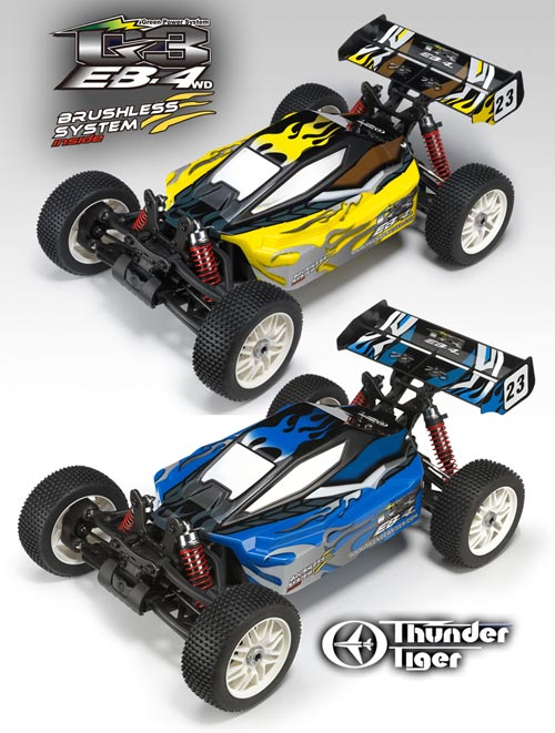 Thunder Tiger EB-4 G3 Brushless RTR 1:8 Buggy