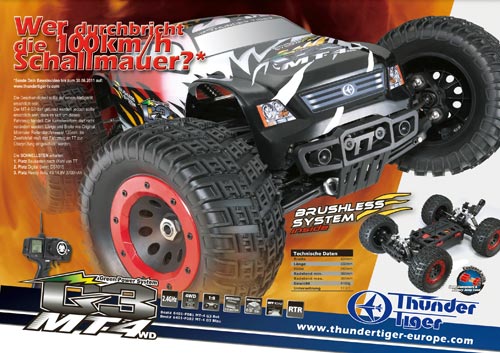Thunder Tiger Wer durchbricht die 100km/h