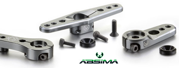 Absima/TeamC Aluminium Servohrner 