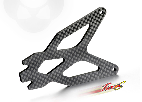 Absima/TeamC Carbon Akkuhalterung TC02CEVO/TE