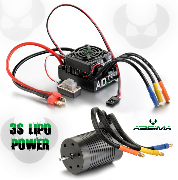 Absima/TeamC Brushless Combo Set Thrust BL ECO