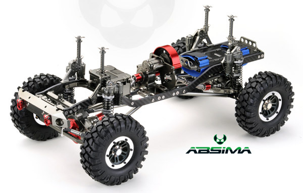 Absima CR-01 4WD Crawler Rolling Chassis
