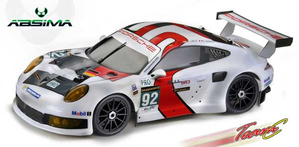 Absima/TeamC Porsche 911 RSR GR8LE 4WD RTR BL