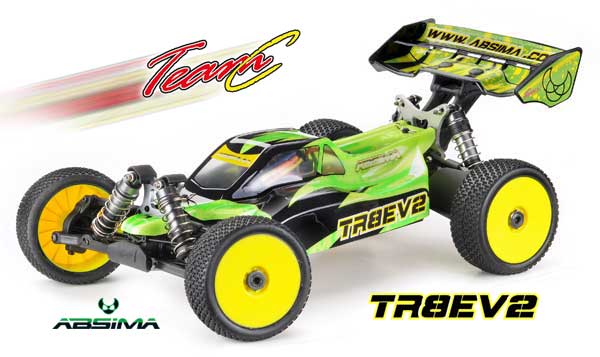 Absima/TeamC TR8EV2 4WD Brushless Buggy