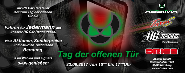 Absima Tag der offenen Tr