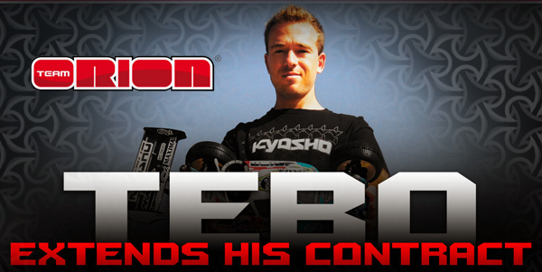 Absima Team Orion Jared Tebo weiter mit Team Orion