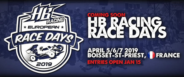 Absima HB Racing HB Racing Race Days 2019!