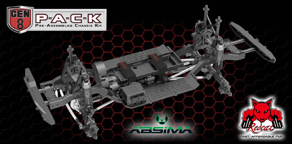 Absima Redcat Gen8 PACK Chassis Kit