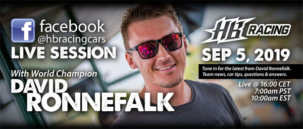 Absima HB Racing Live Session mit D. Ronnefalk