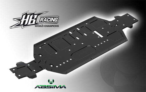 Absima HB Racing Neues lngeres Chassis fr HB E817