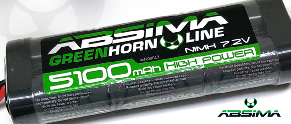 Absima Greenhorn  NiMH-Stickpacks