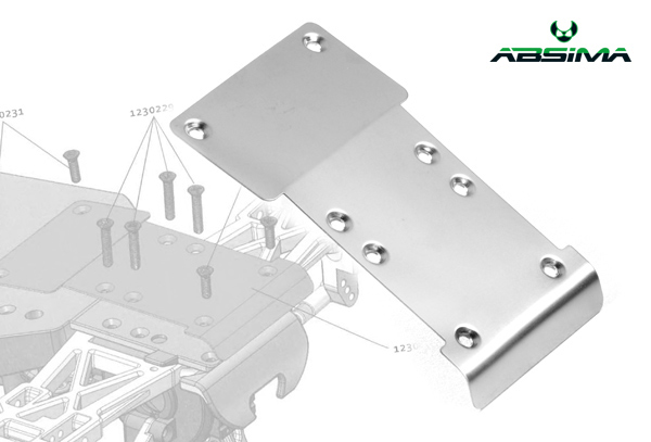 Absima Alu Unterboden Schutzplatten