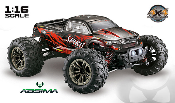 Absima 1/16 High Speed Monster Truck SPIRIT