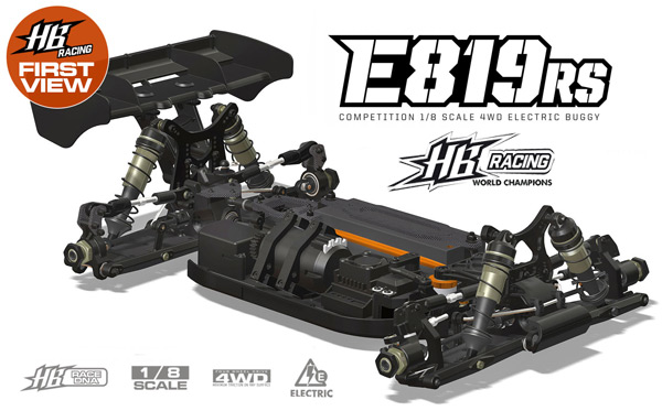 Absima HB Racing HB E819RS 1/8th E-Buggy Coming soon
