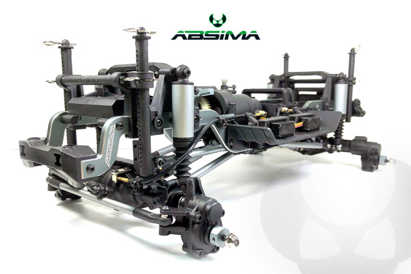 Absima Vormontiertes CR3.4 Chassis