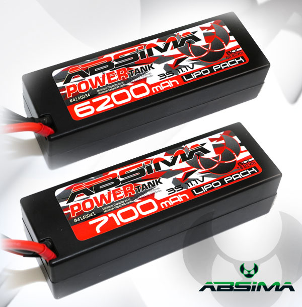 Absima Neue LiPo Akkus - now in stock