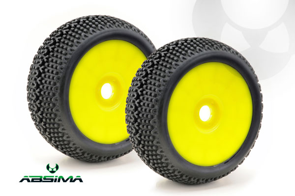 Absima Buggy Reifen Set�s Y Pin 1/8