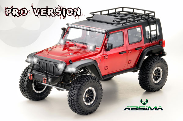 Absima CR3.4 SHERPA-PRO Metallic Rot RTR
