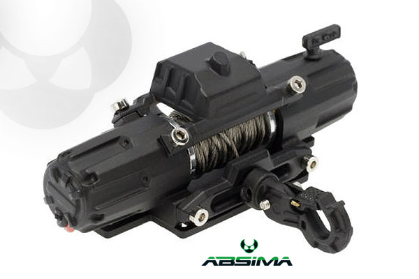 Absima Metall-Doppelmotor Seilwinden 1:10