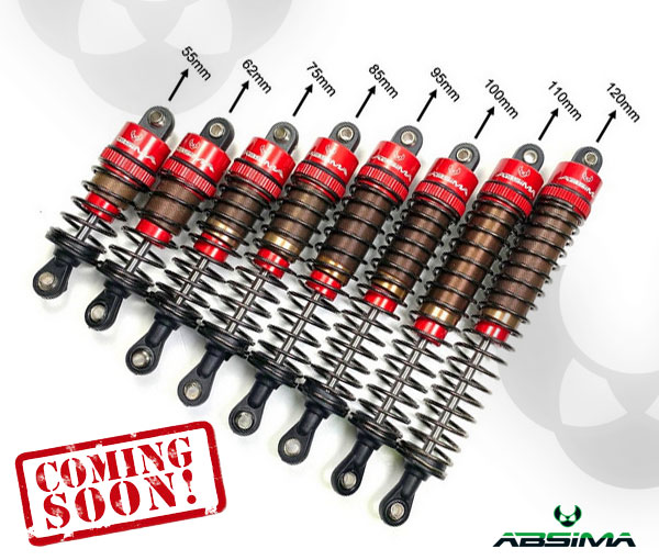 Absima Neue 1:10 Aluminium Stodmpfer