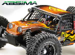 Absima MAMBA 7 Rock Racer 6S BL 1:7 Orange