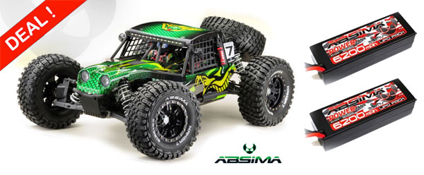 Absima MAMBA 7 Rock Racer 6S BL DEAL