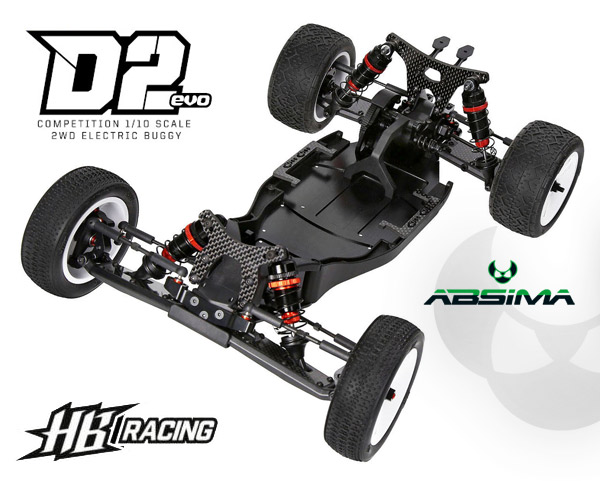 Absima HB Racing D2 Evo 1/10 Competition Buggy 2WD