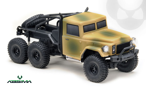 Absima Micro Crawler 6x6 US Truck RTR 1:18