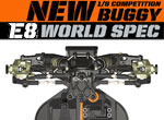Absima HB Racing E8 World Spec 1/8 Competition Buggy