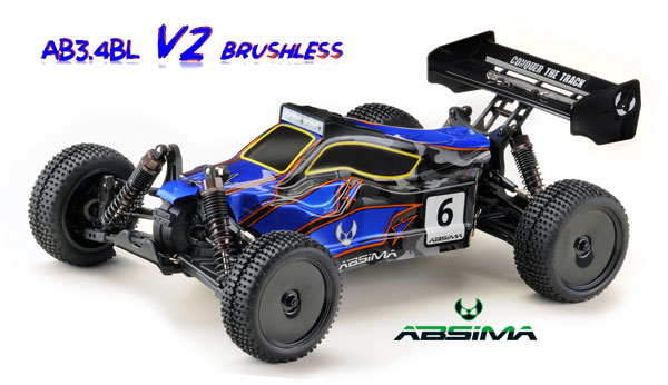 Absima AB3.4-V2 BL 4WD Buggy RTR
