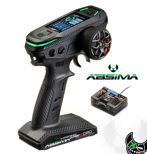 Absima 10-Kanal Fernsteuerung CR10P 2.4GHz