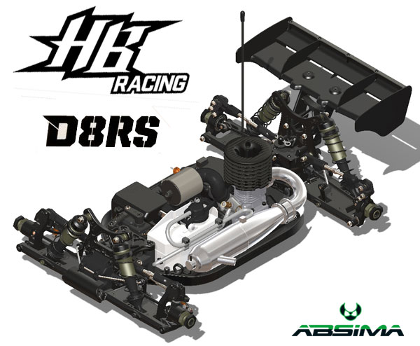 Absima HB Racing HB D8RS 1/8 Competition Nitro Buggy