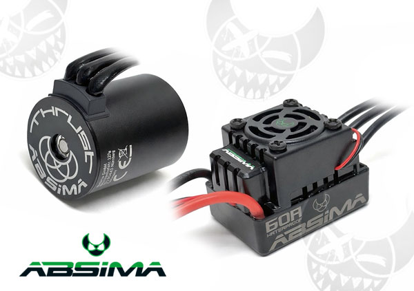Absima 1:10 Brushless Set ECO 60A 