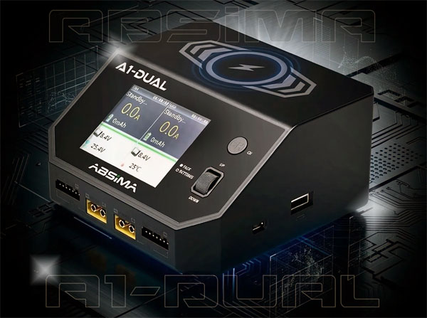 Absima Ladeger�t A1-DUAL XT60 - EU