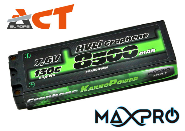 ACT Europe MaxPro Lipo Car Graphene HV LiPo