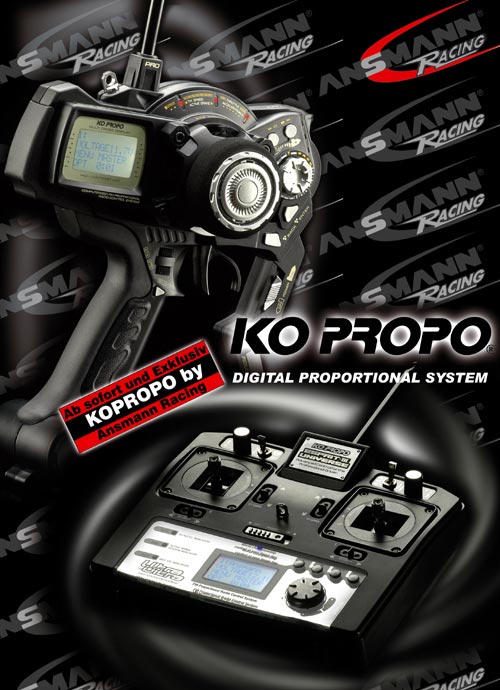 Ansmann Racing KO PROPO goes Ansmann Racing