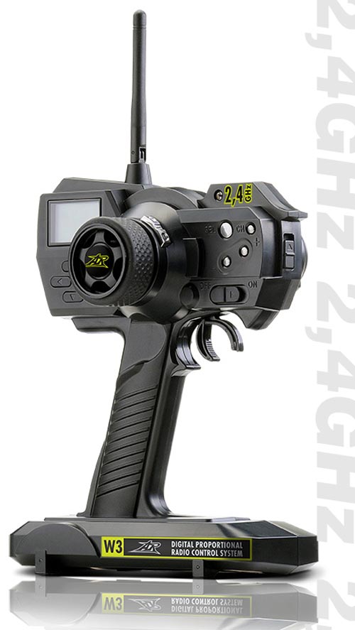 Ansmann Racing AR Fernsteuerung W3 als 2.4GHz