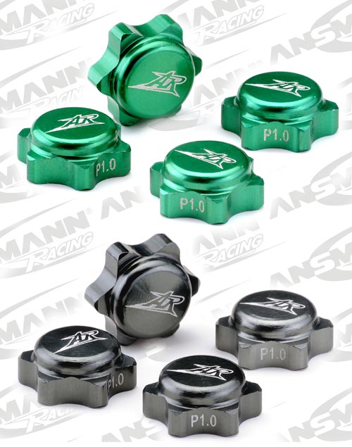 Ansmann Racing Alu- Kappenradmuttern