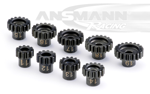 Ansmann Racing 48dp Stahl-Motorritzel f�r 1/8 Modelle